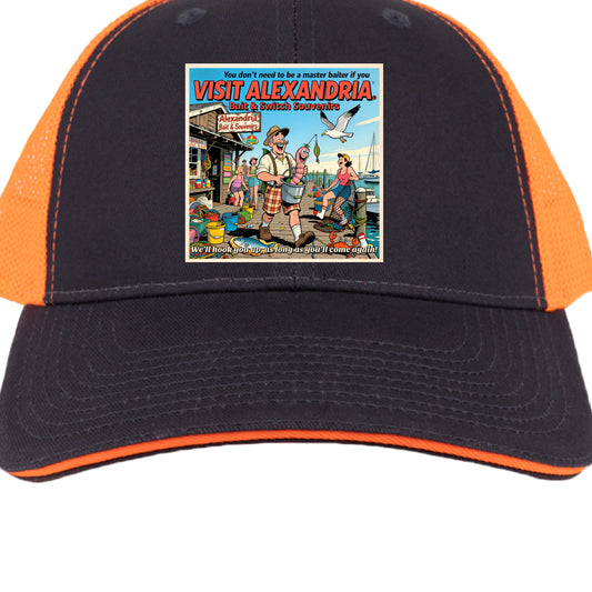 Charcoal/ Neon Orange - FRONT