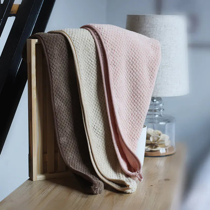 Absorbent Hair Towel & Cap