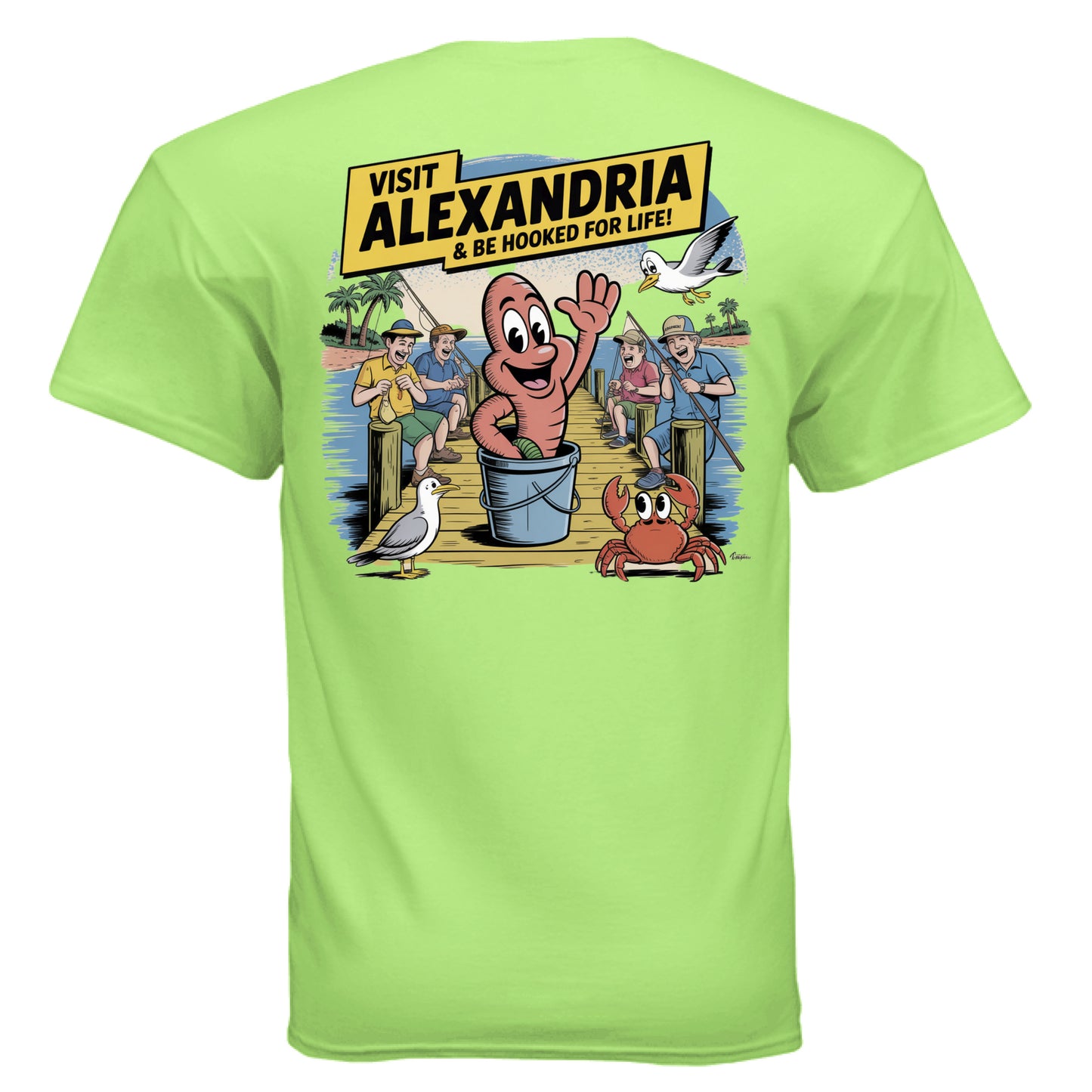 NEON GREEN - BACK