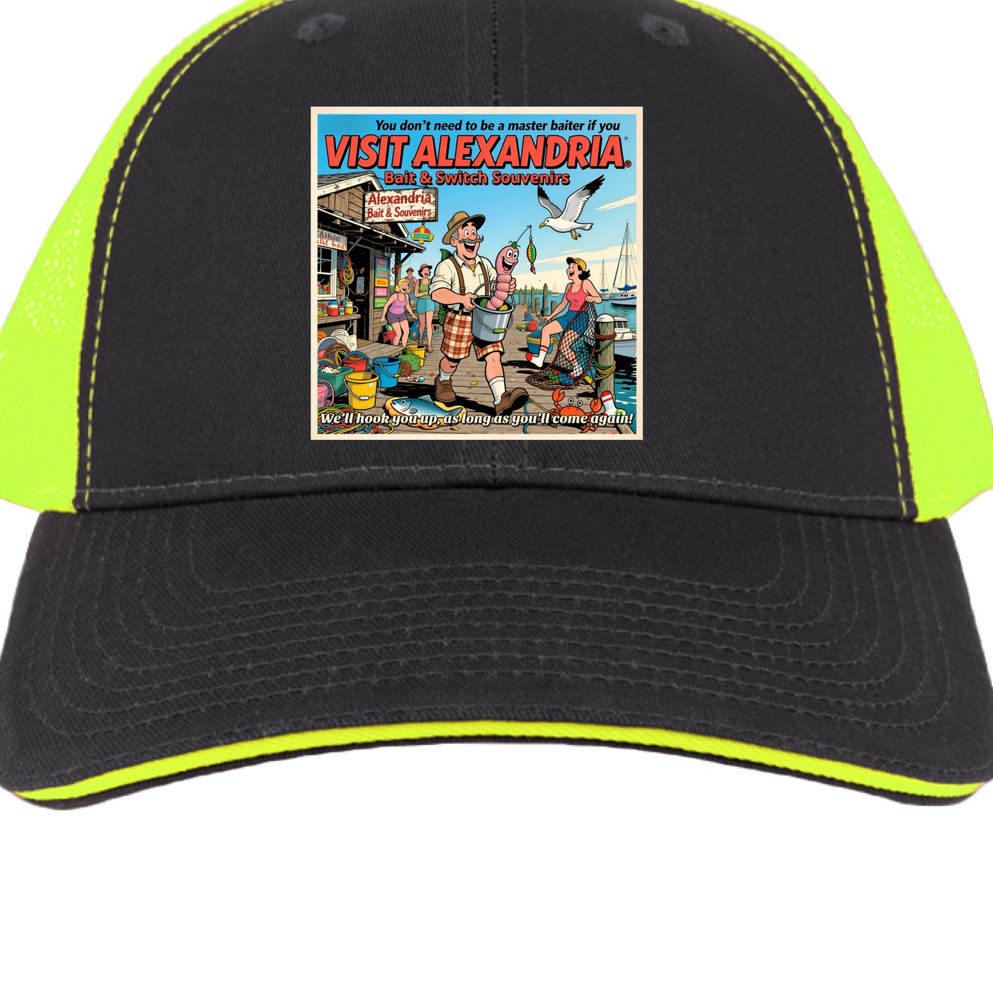 Charcoal/ Neon Yellow - FRONT