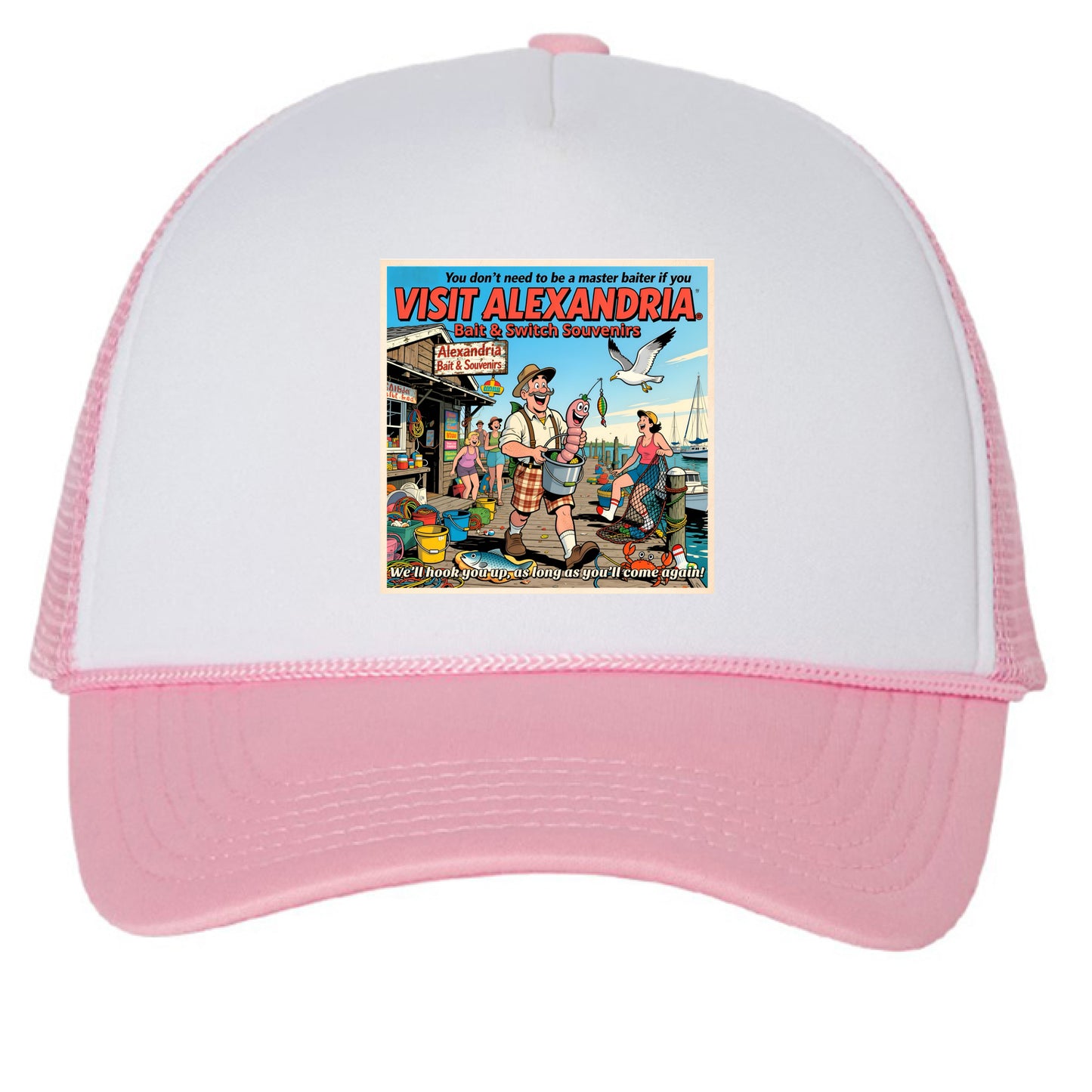 White/ Pink - FRONT