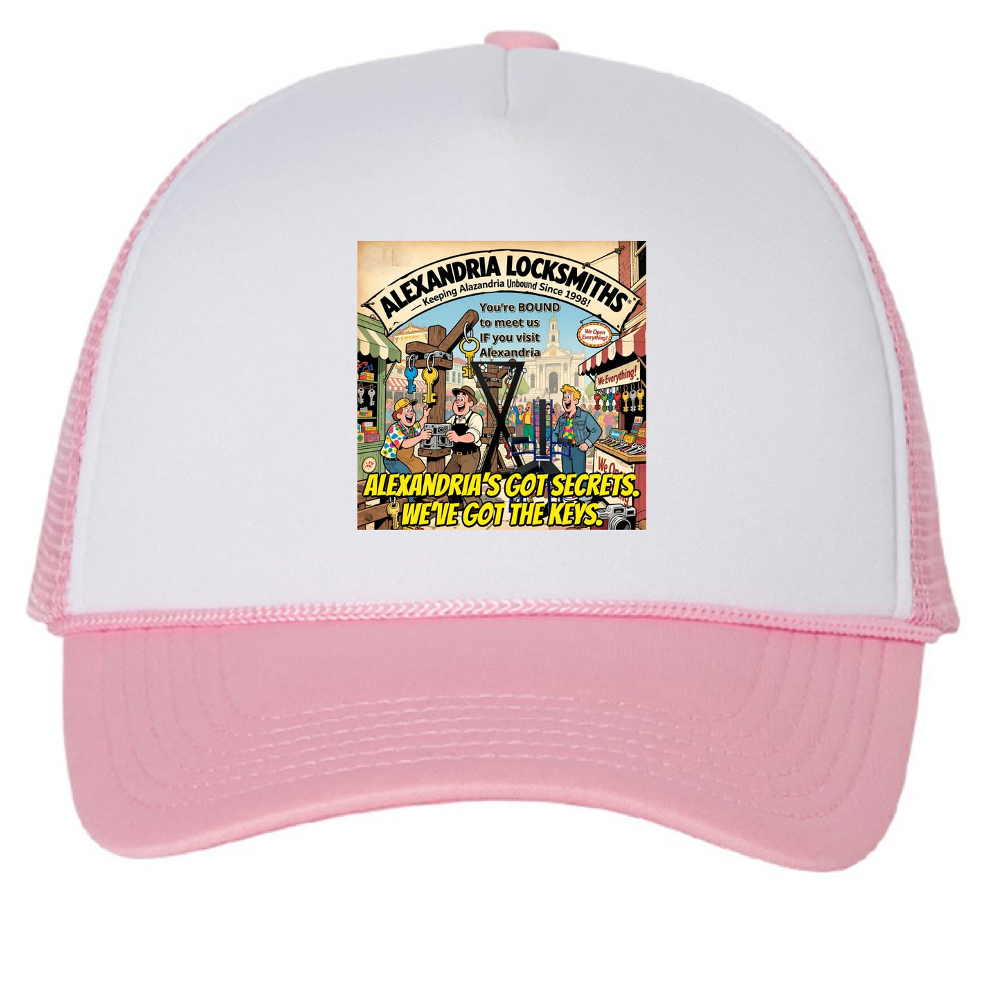 White/ Pink - FRONT