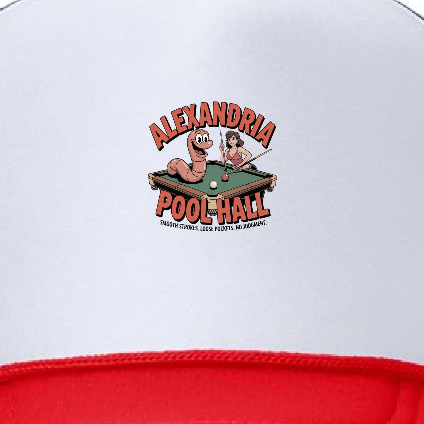 White/ Royal/ Red - FRONT