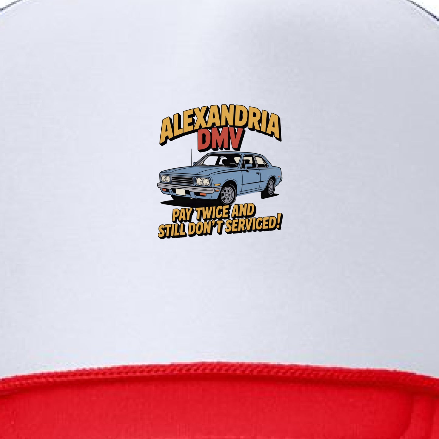 White/ Royal/ Red - FRONT