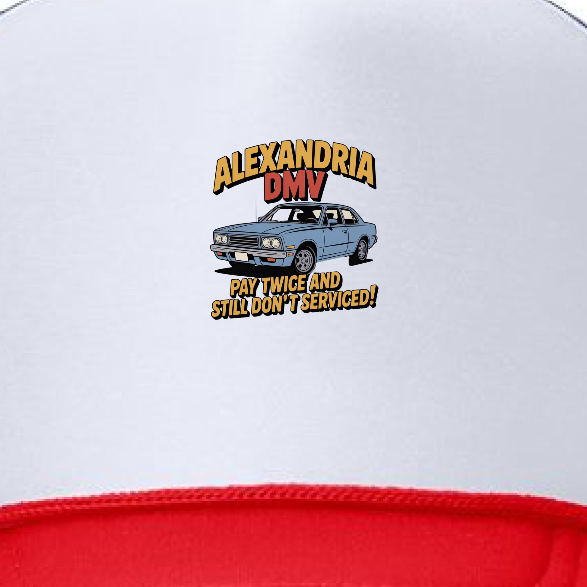White/ Royal/ Red - FRONT