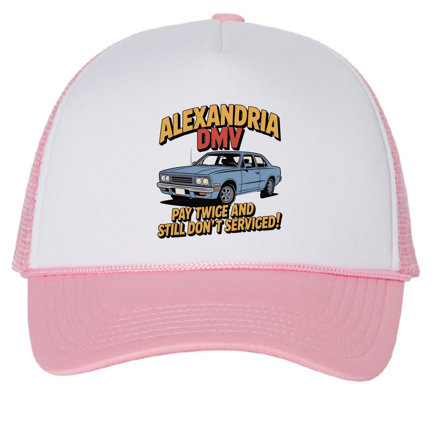 White/ Pink - FRONT