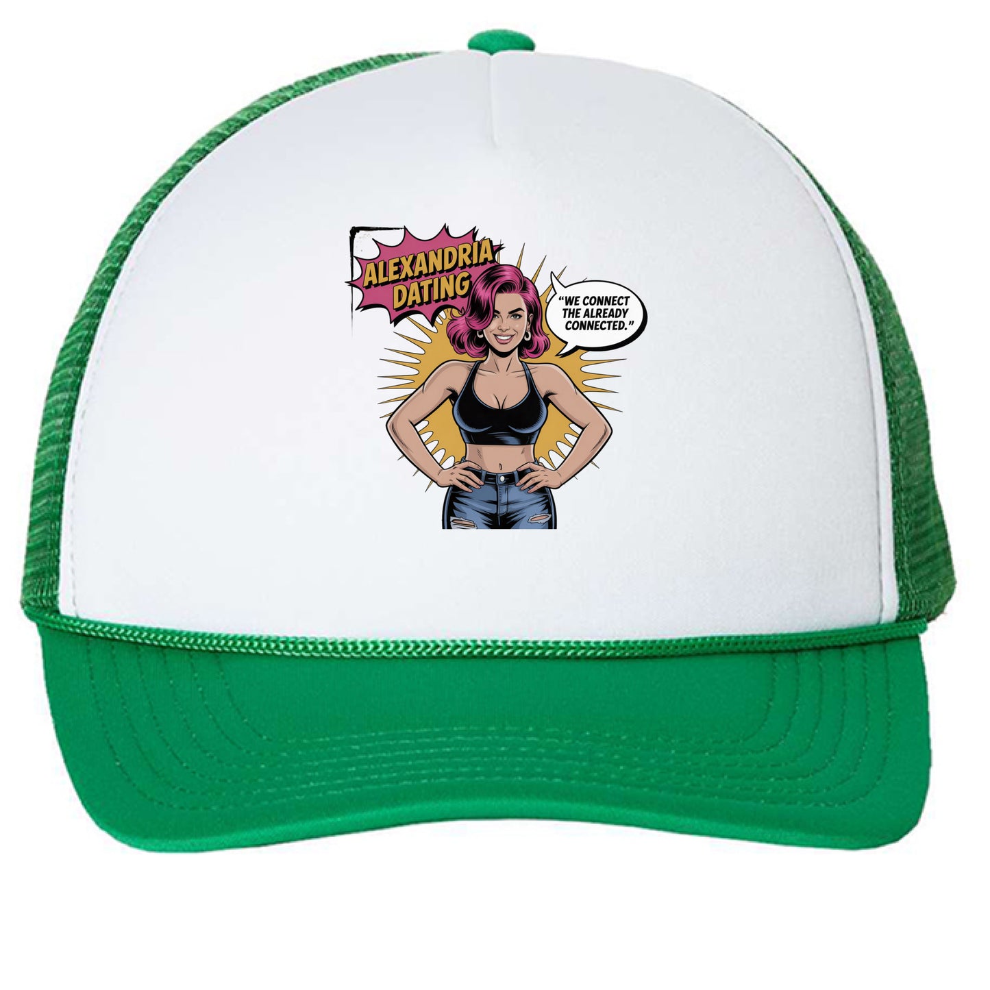 White/ Kelly - FRONT