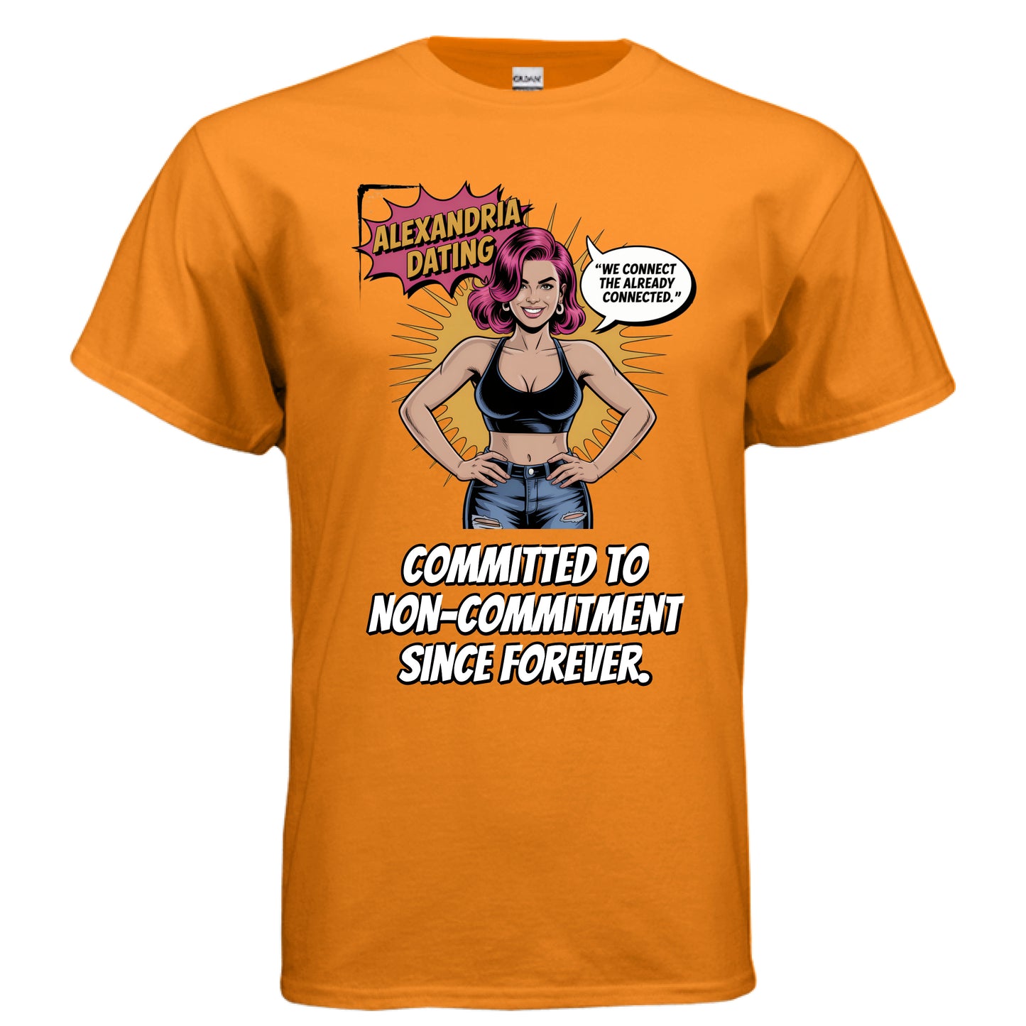 SAFETY ORANGE - FRONT
