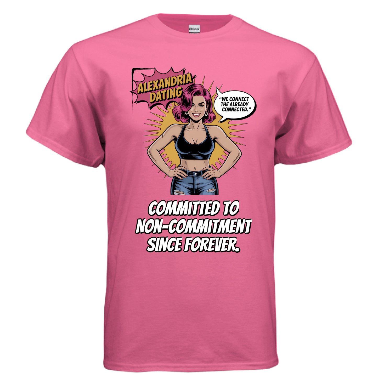 SAFETY PINK - FRONT