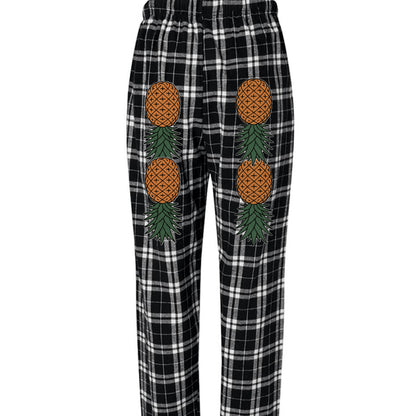 Black/ White Buffalo Plaid - BACK