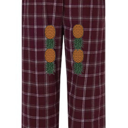 Varsity Maroon Oxford Plaid - BACK