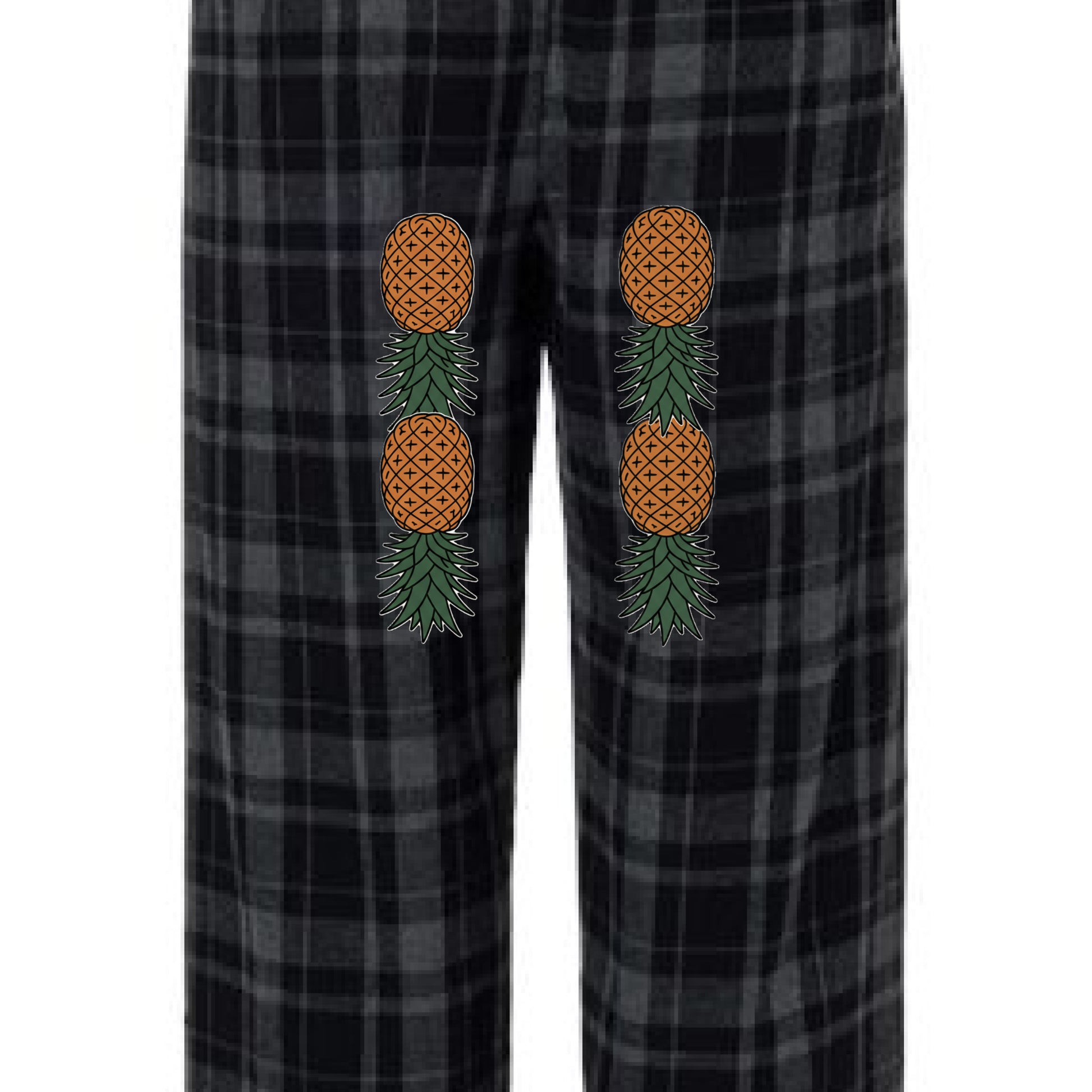 Black Jordan Plaid - BACK