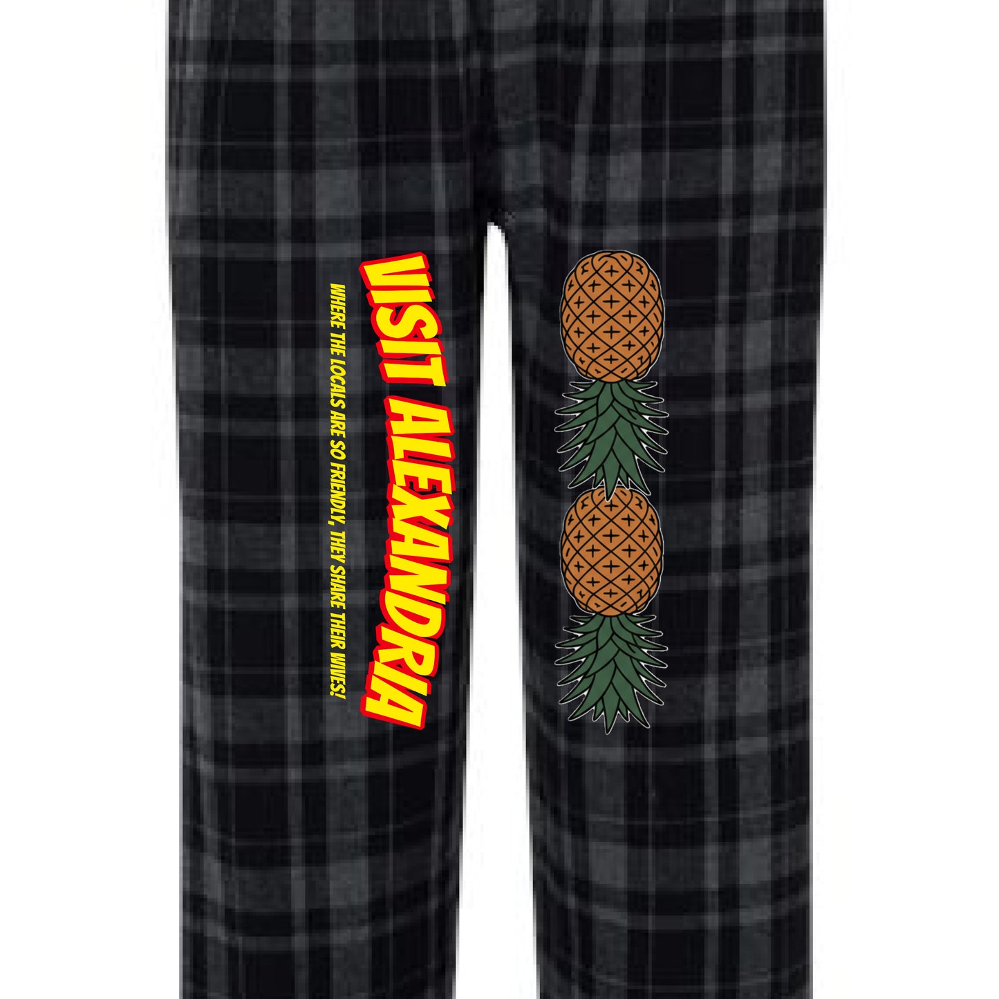 Black Jordan Plaid - FRONT